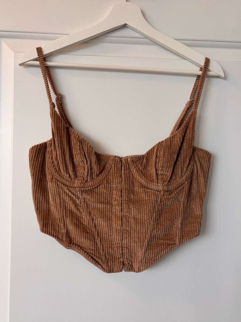 WHITEFOX Corduroy Bustier